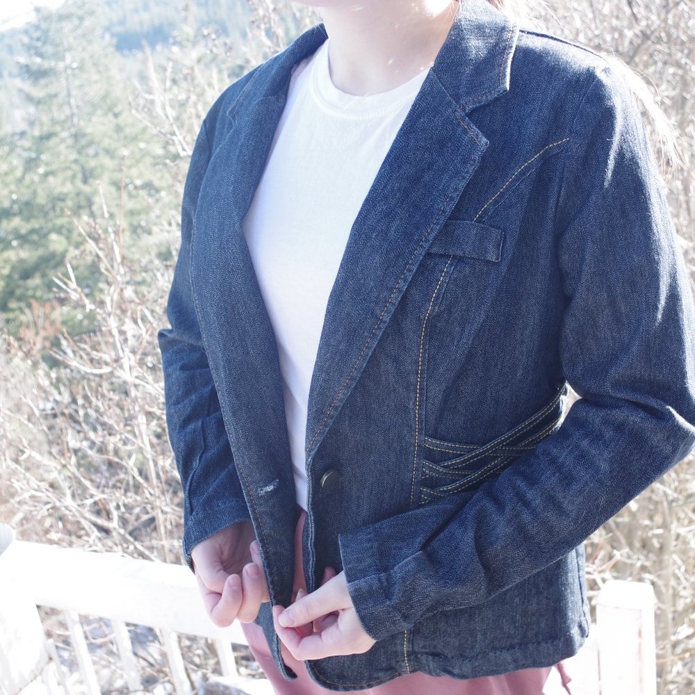 Jean Coat By Yuva New No Tags